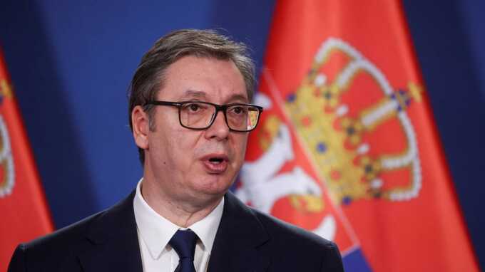 Президент Сербии не может прилететь в Москву из-за налета БПЛА