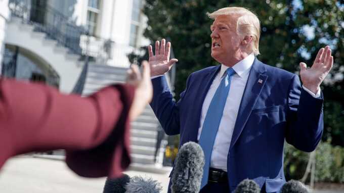 Трамп отказался вводить санкции против РФ по просьбе Зеленского