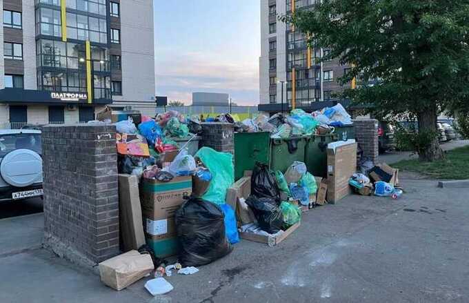 Стихийные свалки захватывают города Иркутской области